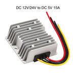 DC 12V/24V to DC 5V 15A Voltage Reducer Converter for Golf Cart
