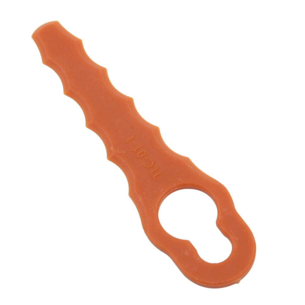 Set of 4 Durability Trimmer Blades 79x19mm for Lawn Mower
