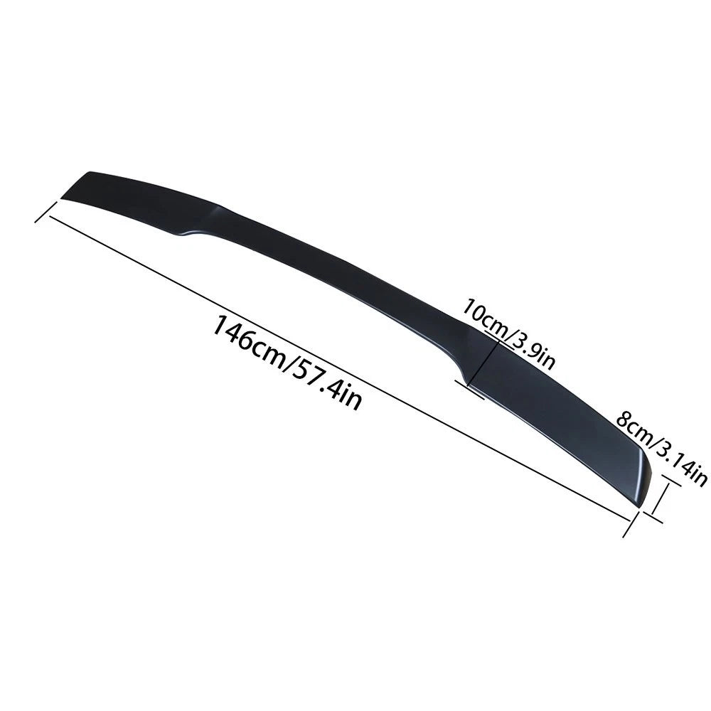Rear Trunk Lip Spoiler for Corvette C6 ZR1 (2005–2013) ABS