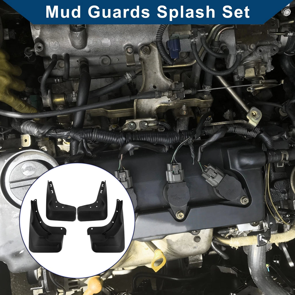 Set of 2 Mud Flaps Splash Guards for Mercedes-Benz ML350 (2012–2015)