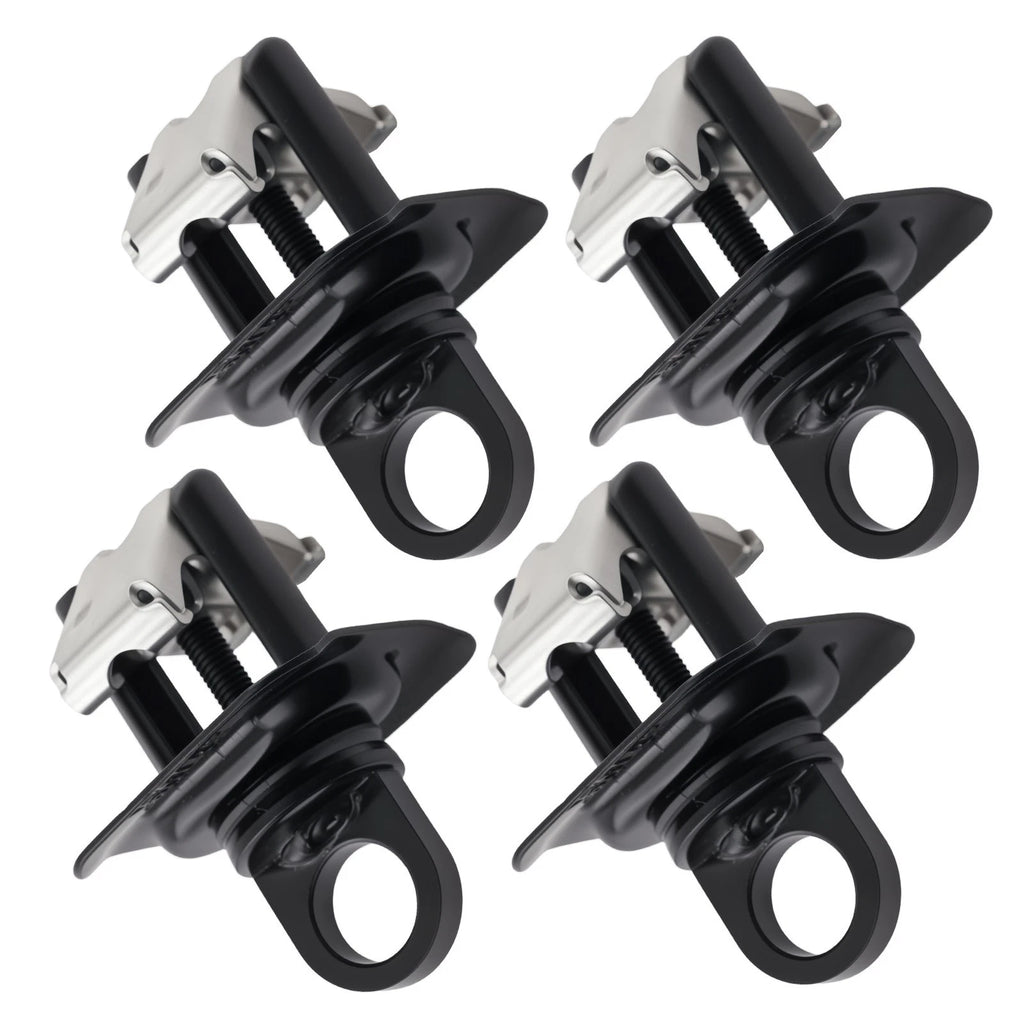 Set of 4 Cargo Anchors for Silverado 2500 HD (2015–2023) 22987602 Black