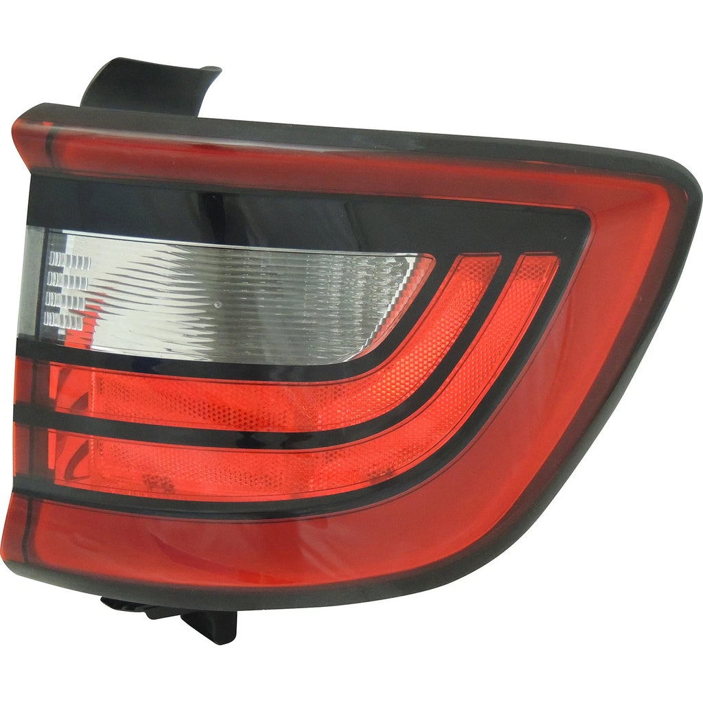 Replacement Passenger Side Outer Tail Light Assembly For 2014-2022 Dodge Durango