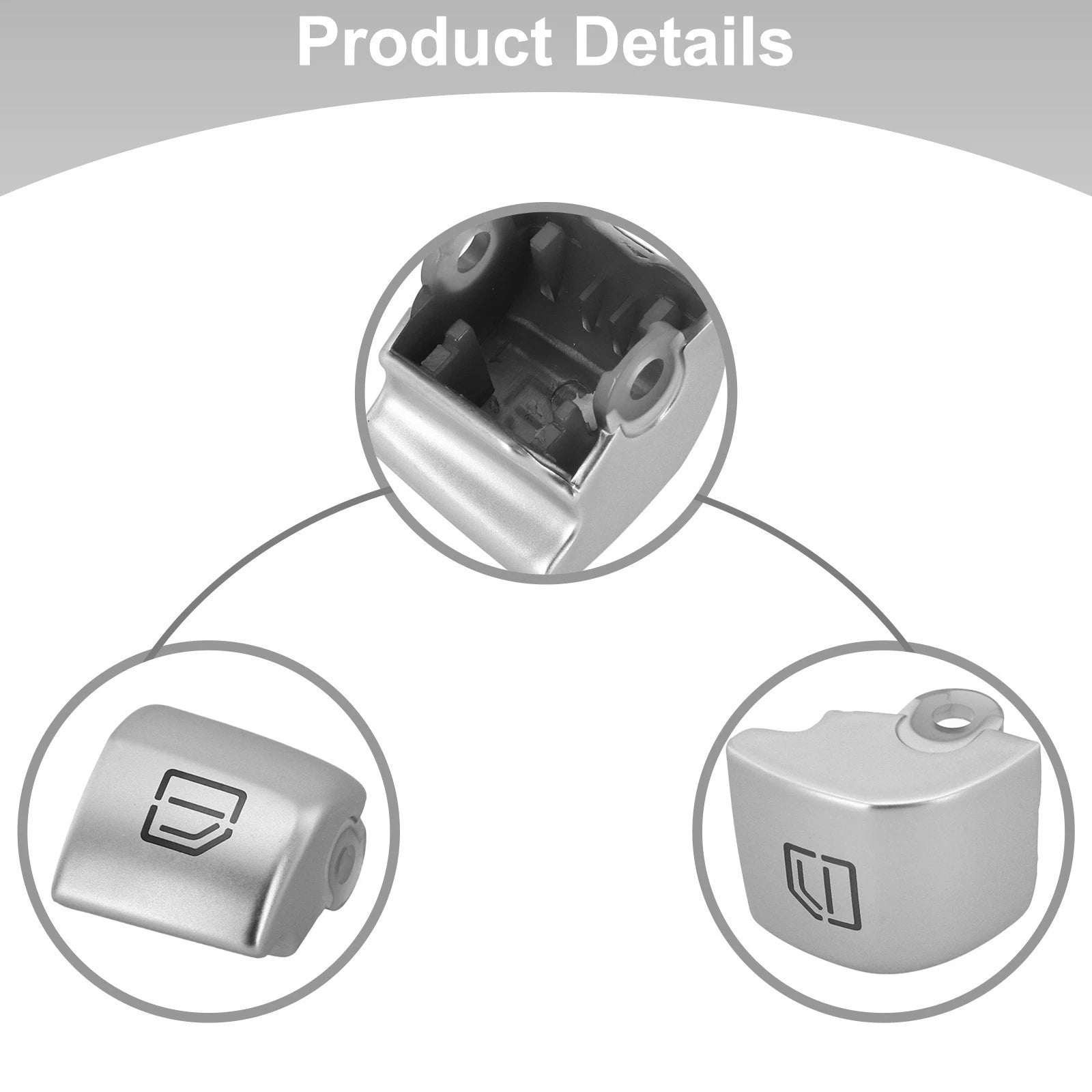 Window Switch Button Cover for Mercedes Benz Coupe Class