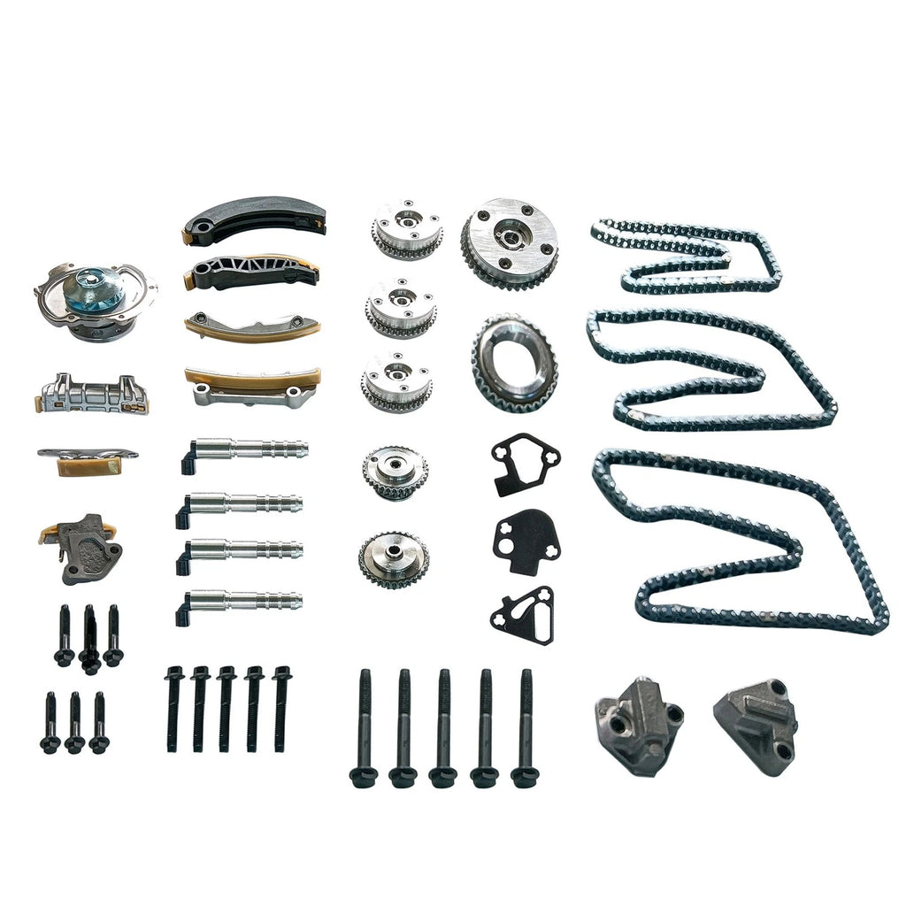 24x Engine Timing Chain Kit with Water Pump for Buick Chevy Cadillac GMC (3.6L)