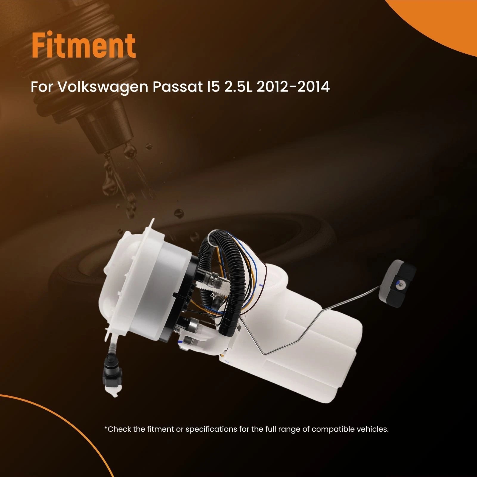 Electric Fuel Pump Assembly for Volkswagen Passat L5 2.5L (2012–2014) 3C0919051AJ