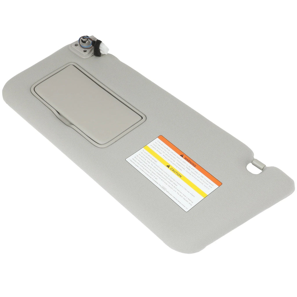 Left Driver Gray Sun Visor for Infiniti QX56 QX80 (2011–2016)