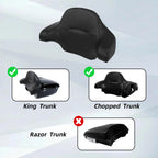 Wrap-around King Chopped Trunk Backrest for Harley Glide (2014–2021)