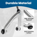 8pcs Front Upper Control Arms Ball Joints Tie Rods for Hummer H3 H3T (2006–2010)