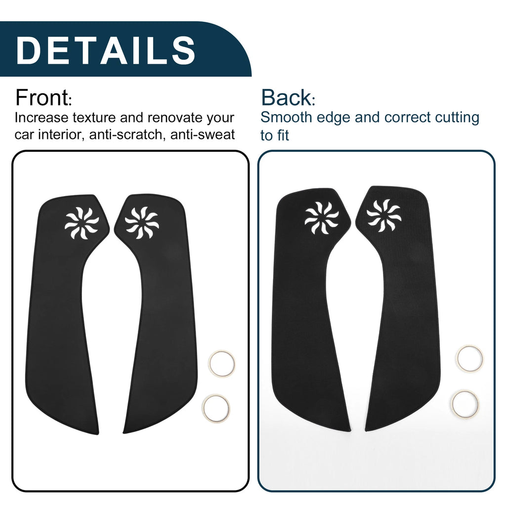 Set of 1 Car Door Anti Kick Pad Sticker Protector for Buick GL8 (2011–2013)