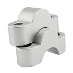 Silver Handlebar Risers Lift Clamp Adapters for BMW S1000XR (2020-2023)