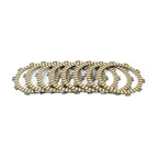 8x Clutch Friction Plates for Honda Interceptor VFR800FI (2000-2001)
