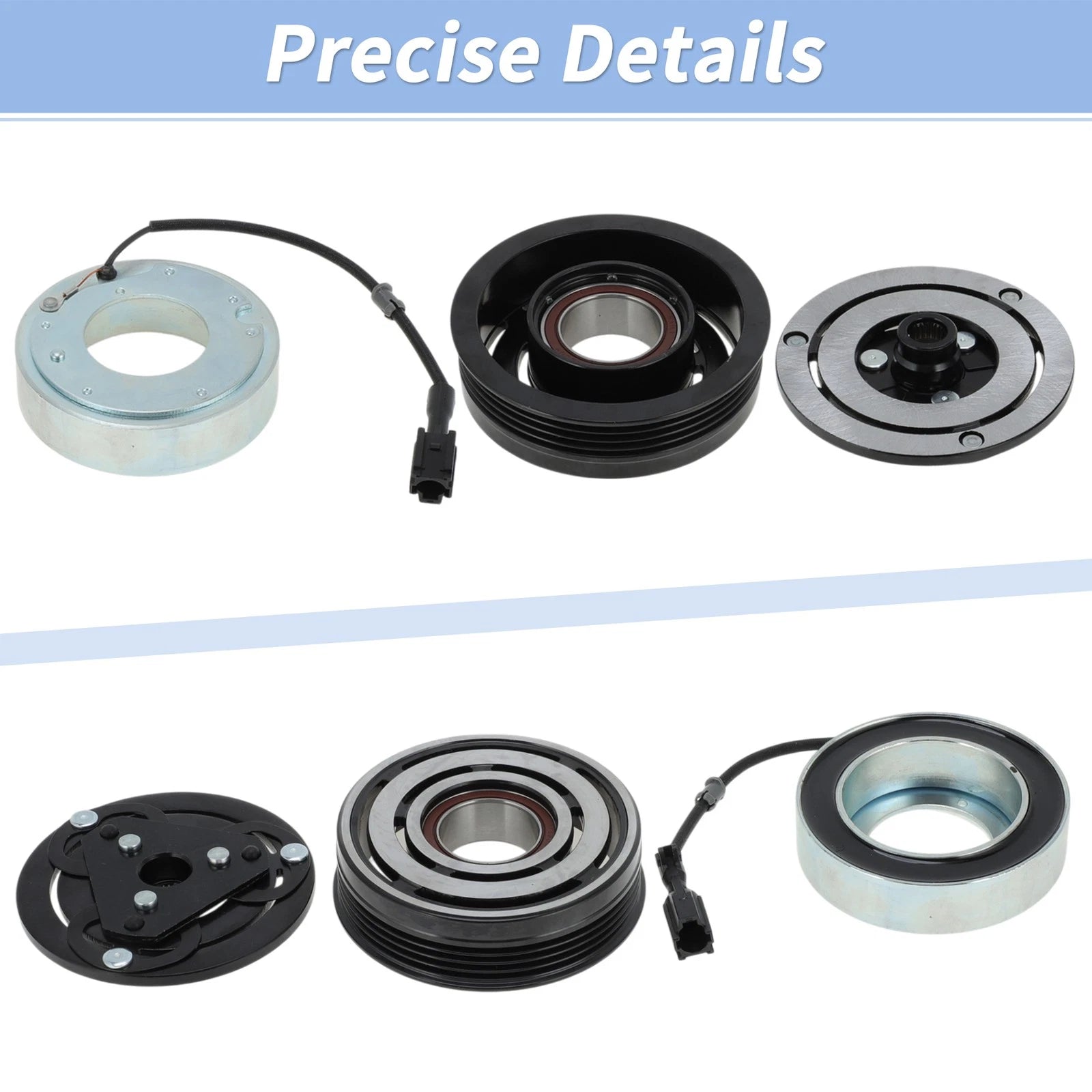 AC Compressor Clutch Kit for Subaru Forester Impreza WRX STI (2003–2019)