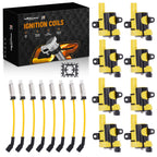8PCS Ignition Coils & Wires for GMC Savana 2500 3500 (2003–2019) UF262