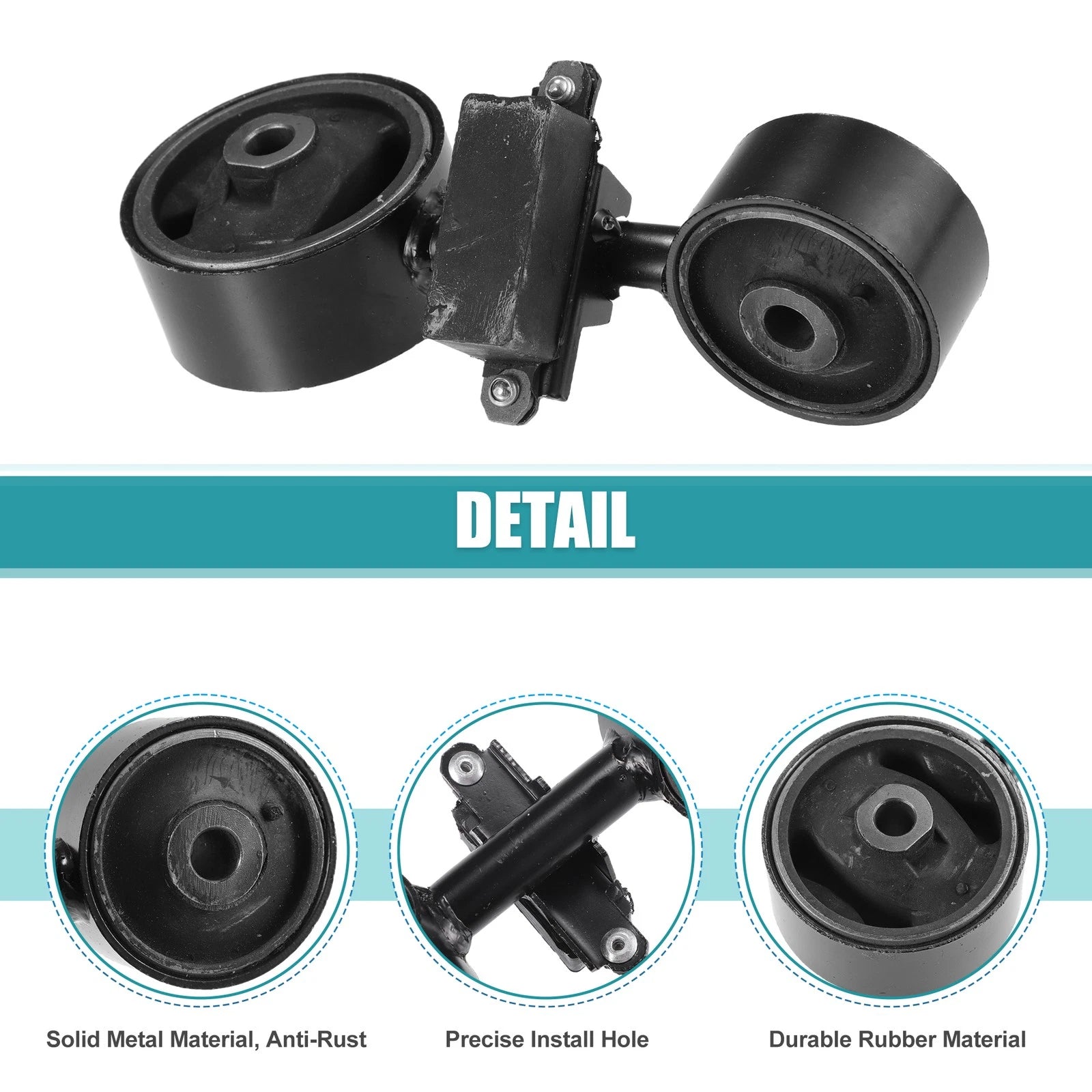 1 Pcs Engine Motor Mount for Toyota Camry 2.4L (2002–2006) No. 123630H050