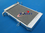 Aluminum Radiator & Red Hose for Suzuki LTZ400 KFX400 DVX400 (2003-2008)