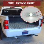 Rear Bumper Roll Pan with LED for Chevy Silverado 1500 (2007–2013)