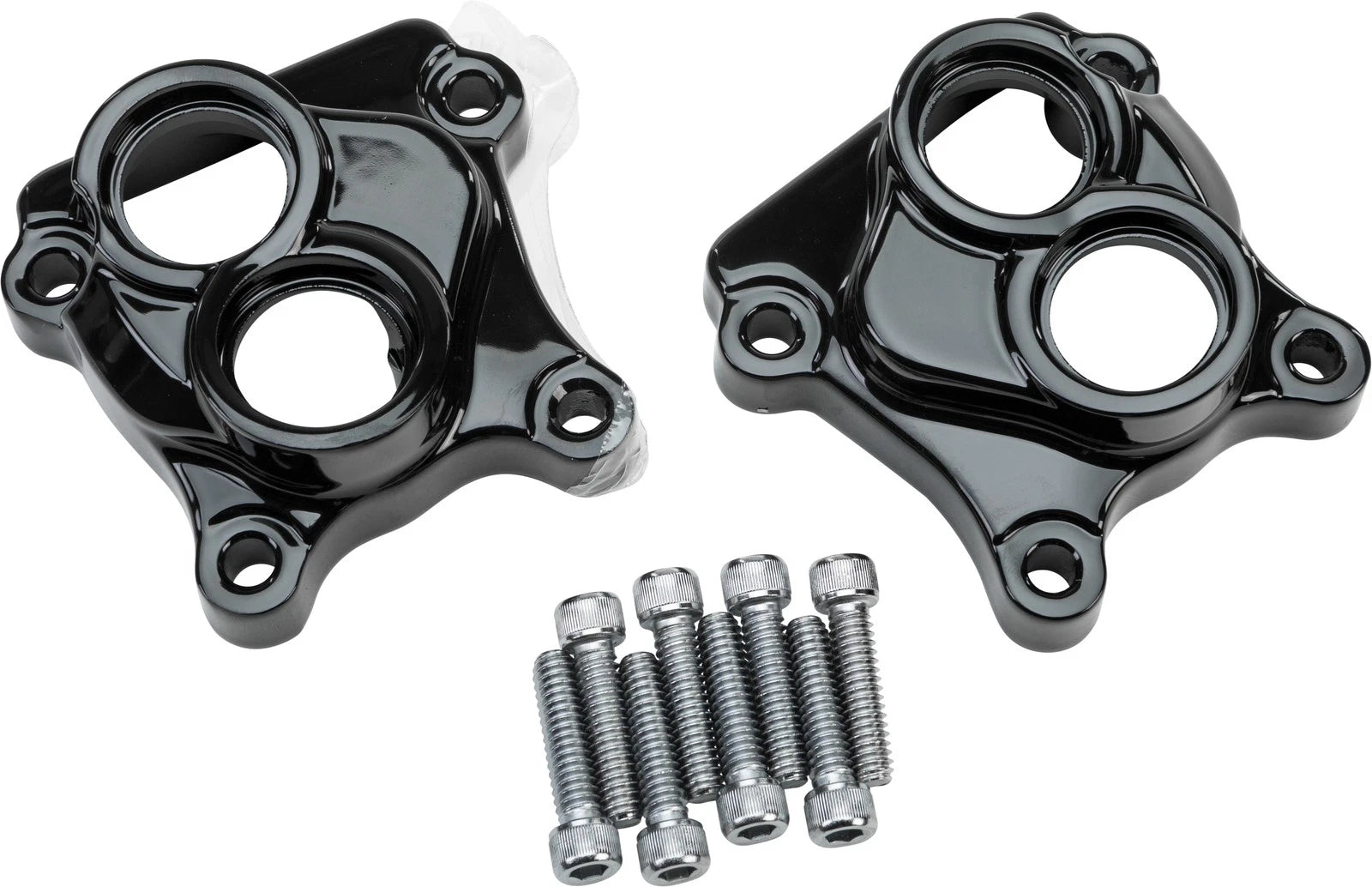 Twin Cam Tappet Cover Set Black for Harley Davidson (2014–2017)