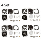 Set of 4 Carburetor Diaphragm Kit Gasket for ZAMA C1U C1Q RB-47