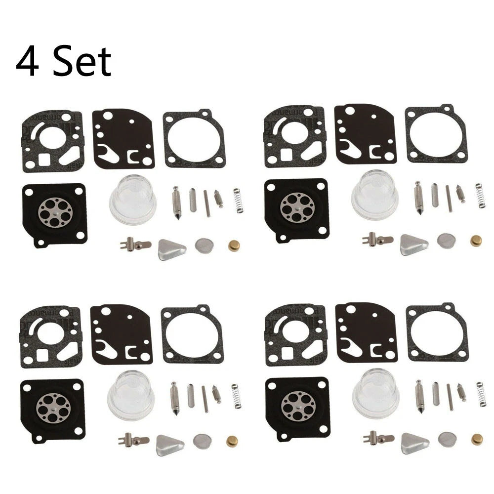 Set of 4 Carburetor Diaphragm Kit Gasket for ZAMA C1U C1Q RB-47