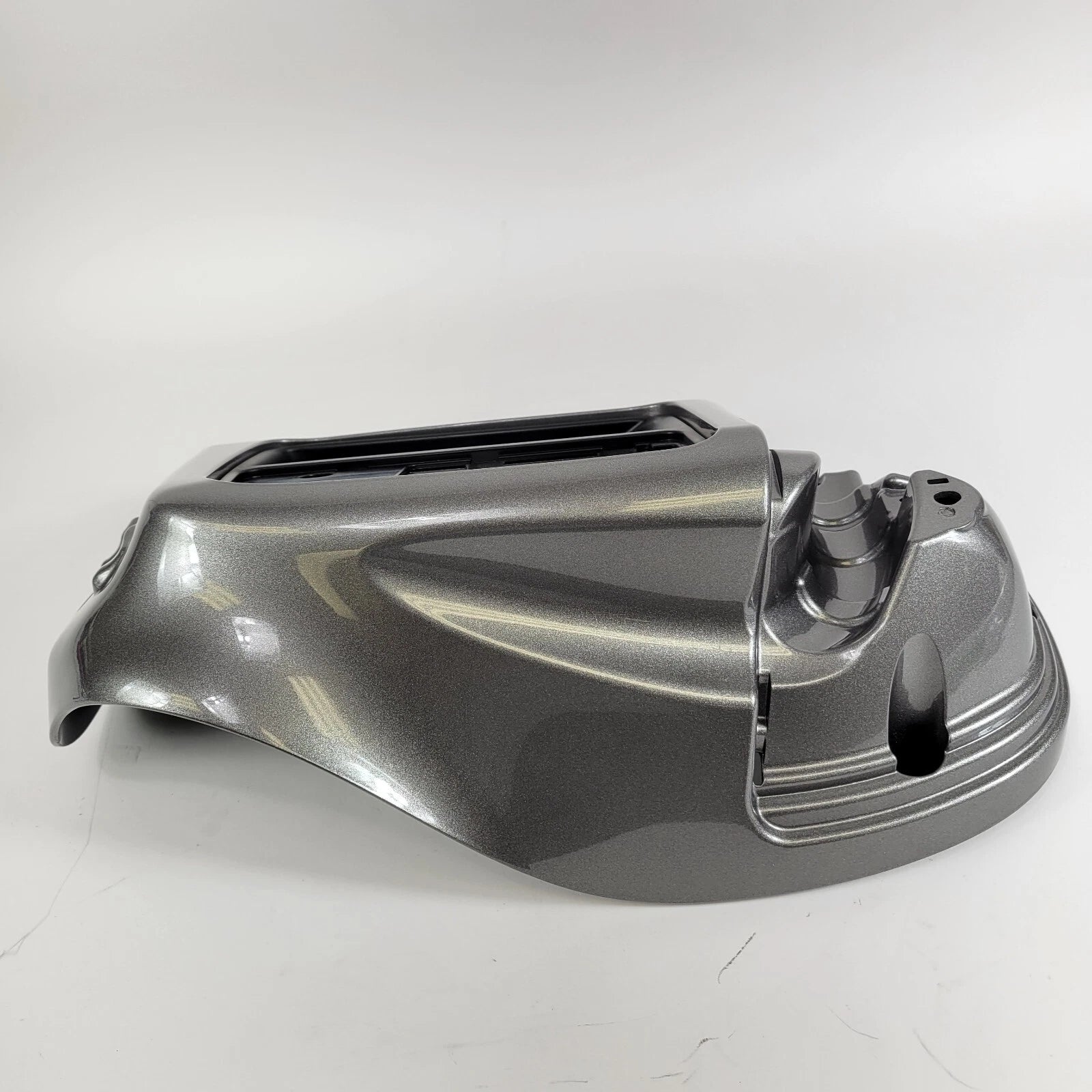 Lower Leg Fairing Glove Box for Harley Ultra (2014–2023) Charcoal Pearl