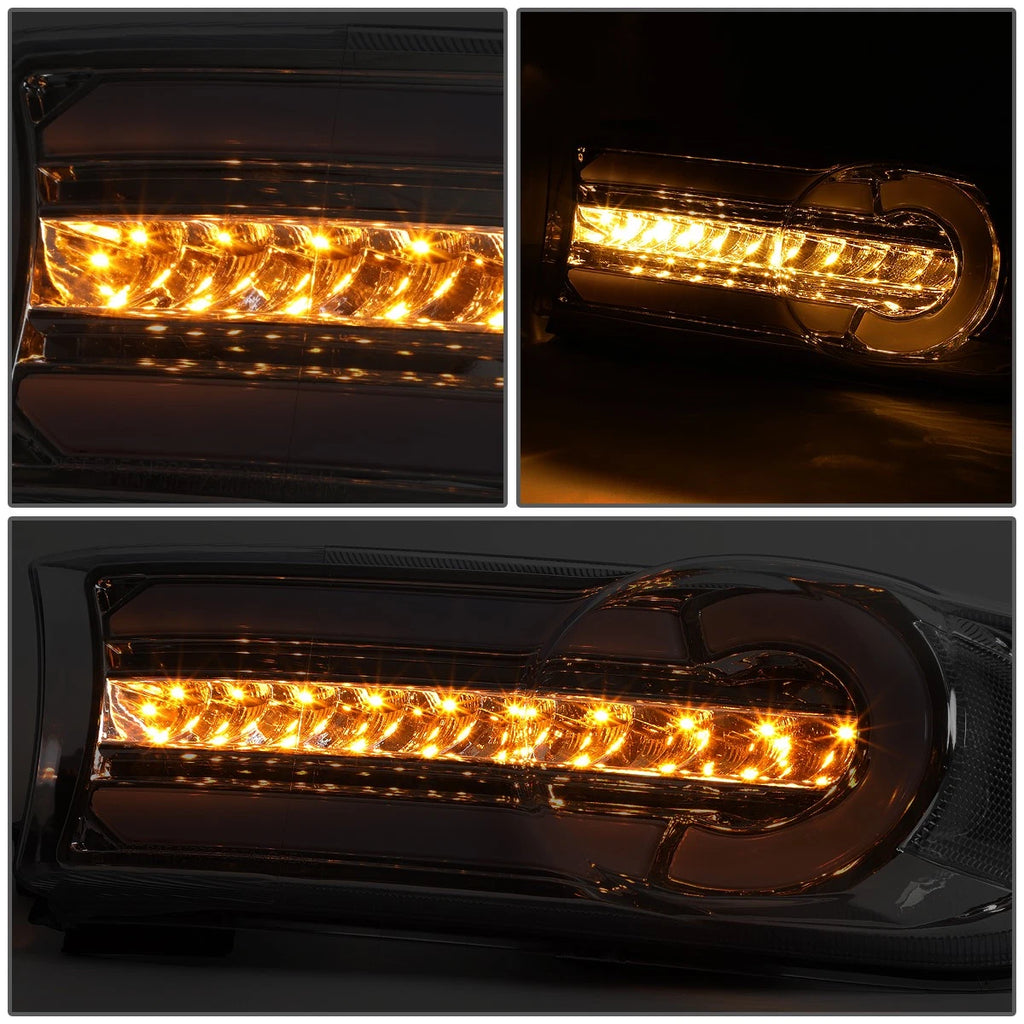 3D LED DRL + Sequential Turn Signal Bumper Light for FJ Cruiser (2007–2014)