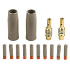 14PCS Coating Protection Nozzle Set for Enhanced Welding Performance