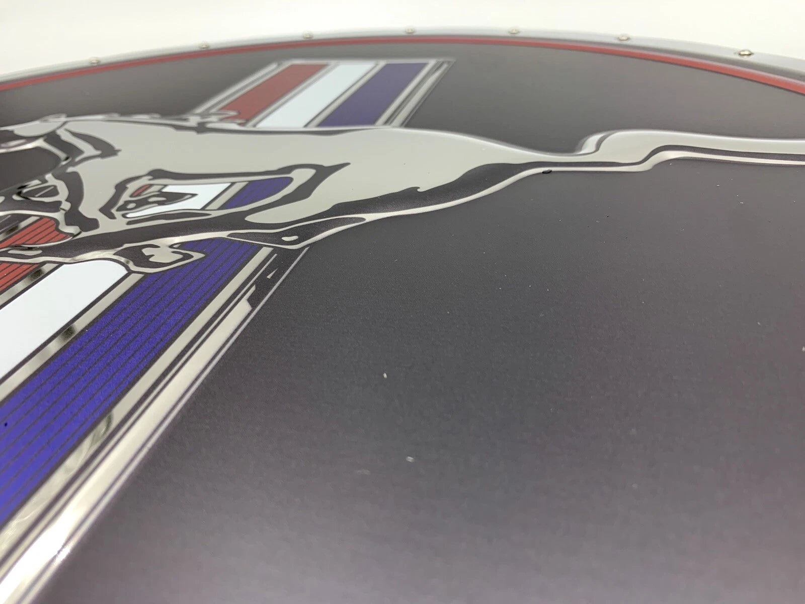 Running Pony Emblem Metal Sign for Ford Mustang (1965–1966)