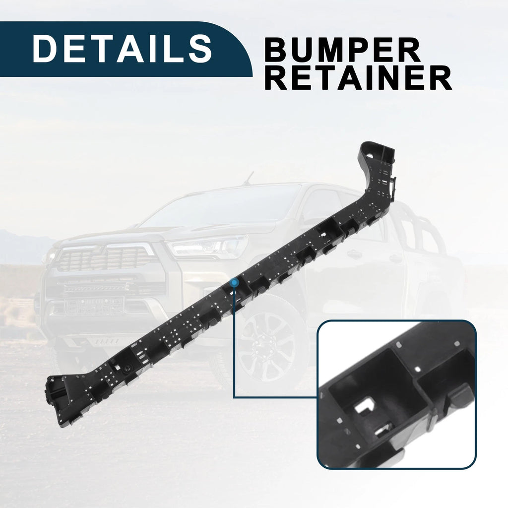 Right Rear Bumper Retainer Bracket No. 71593TEAT01 for Honda Civic Sedan (2016–2021)