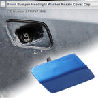 Front Right Headlight Washer Nozzle Cover Cap for BMW 3 Series (2012–2019)