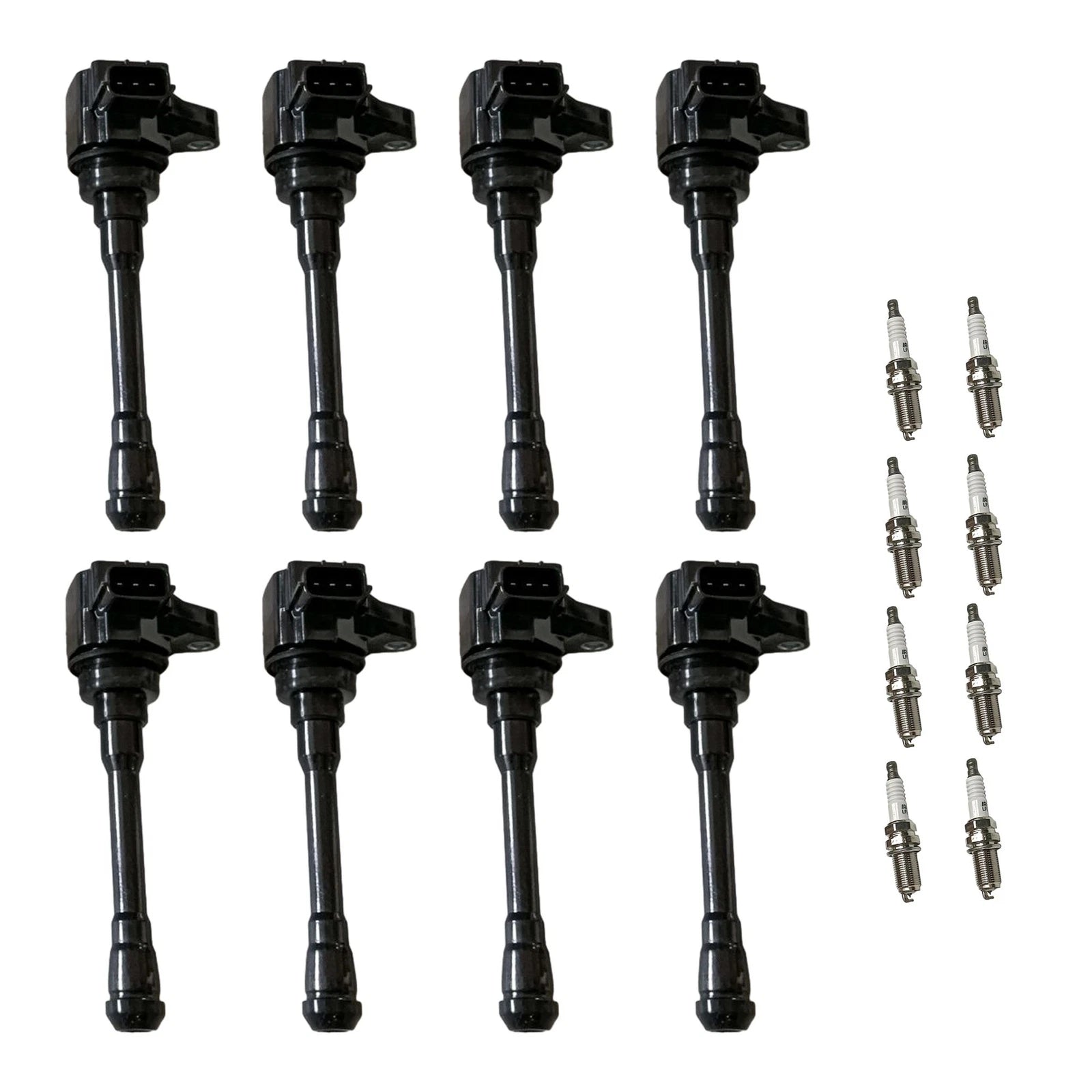 8x Ignition Coil & Iridium Spark Plug for Nissan NV2500 NV3500 Titan (2012–2019)