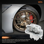 Rear Calipers w/ Bracket & Ceramic Pads for Ford F-250 Super Duty (1999–2004)