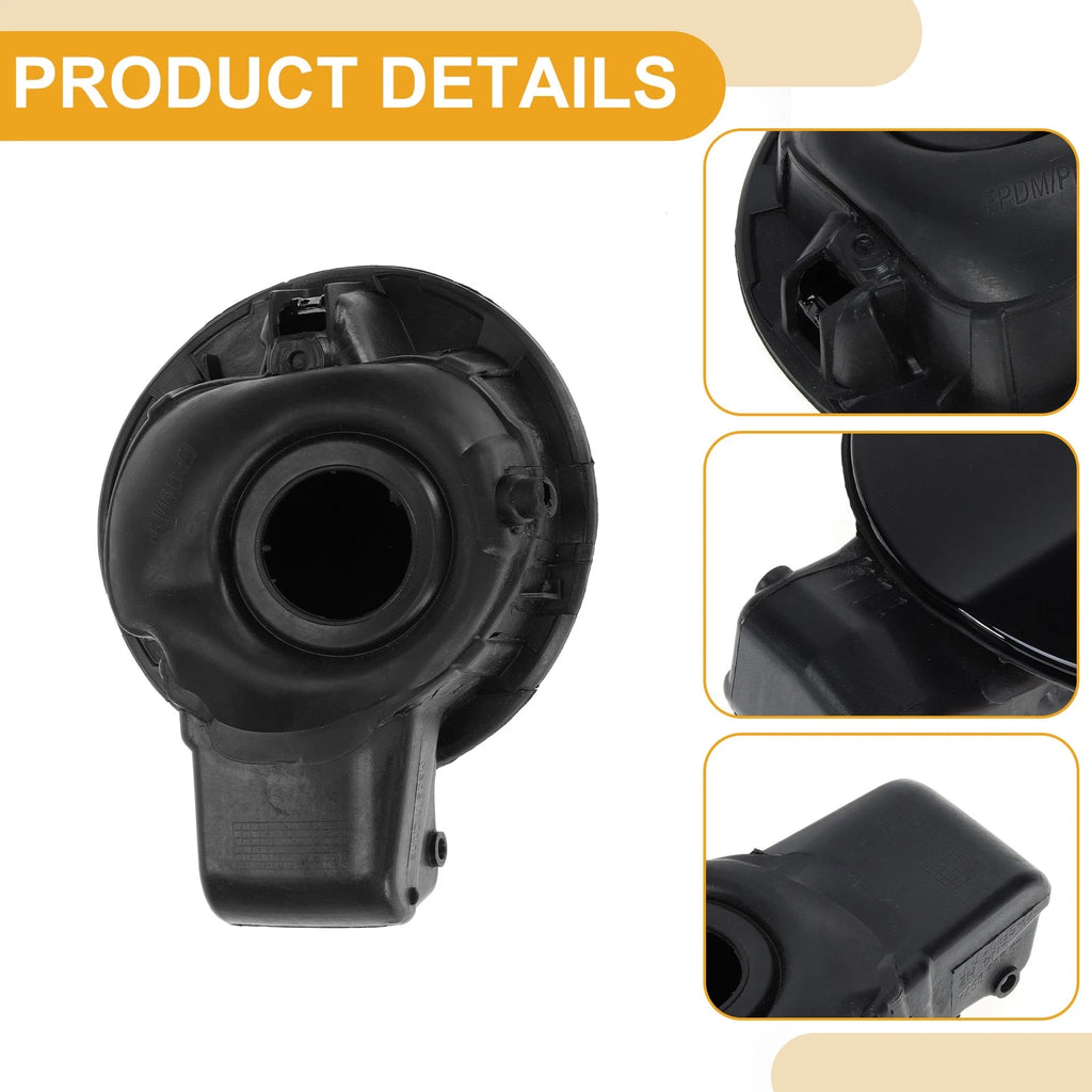 Fuel Tank Door Cap for Volkswagen Passat B6 (2006–2011) Black Cover