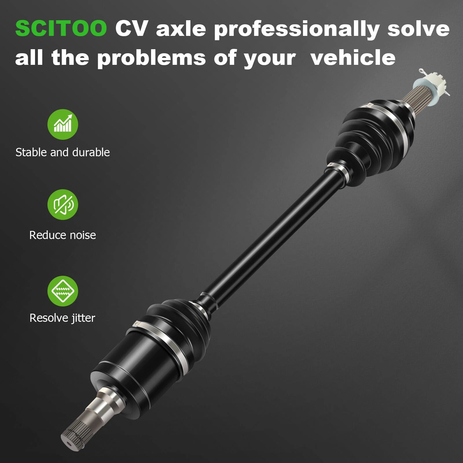Front Right CV Joint Axle Shaft for John Deere Gator XUV 825i (2011–2013)