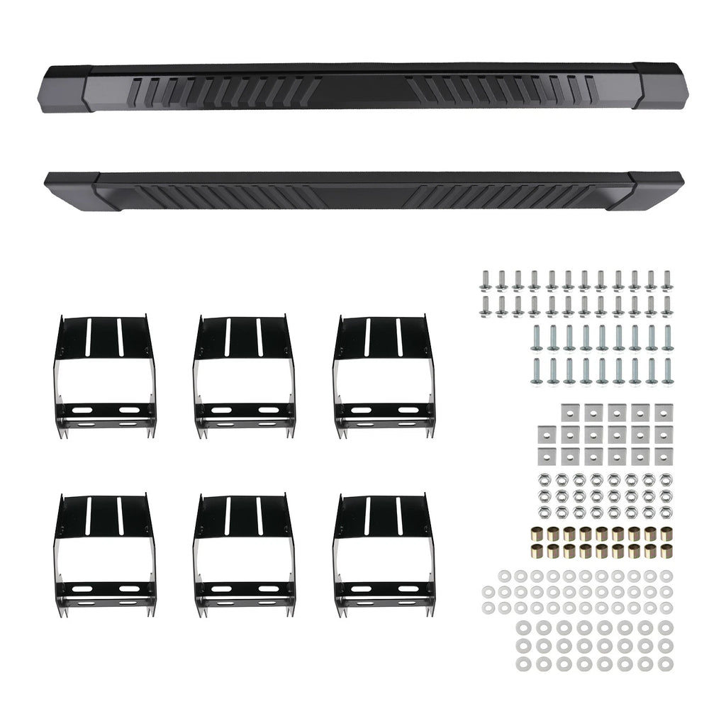 Nerf Bars Side Step for Ford F250/F350 Super Duty Crew Cab (1999–2016) Anti-Slip