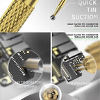 SC98 Carbon Fiber FPC Connector Gold Plated for Fast Soldering (N/A)