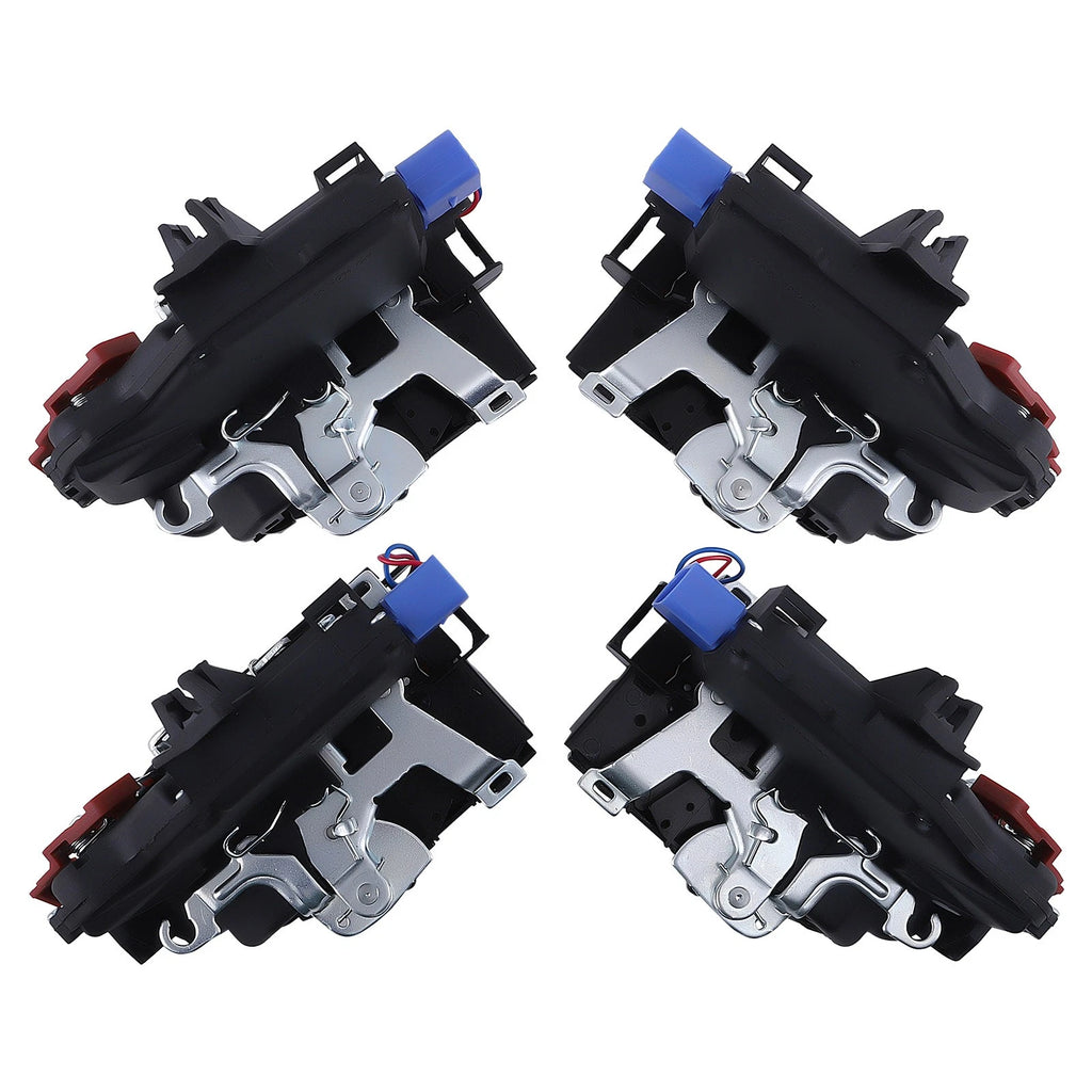 Set of 4 Door Lock Latch Actuators for VW Golf V (2004–2009) 3D1837015AQ
