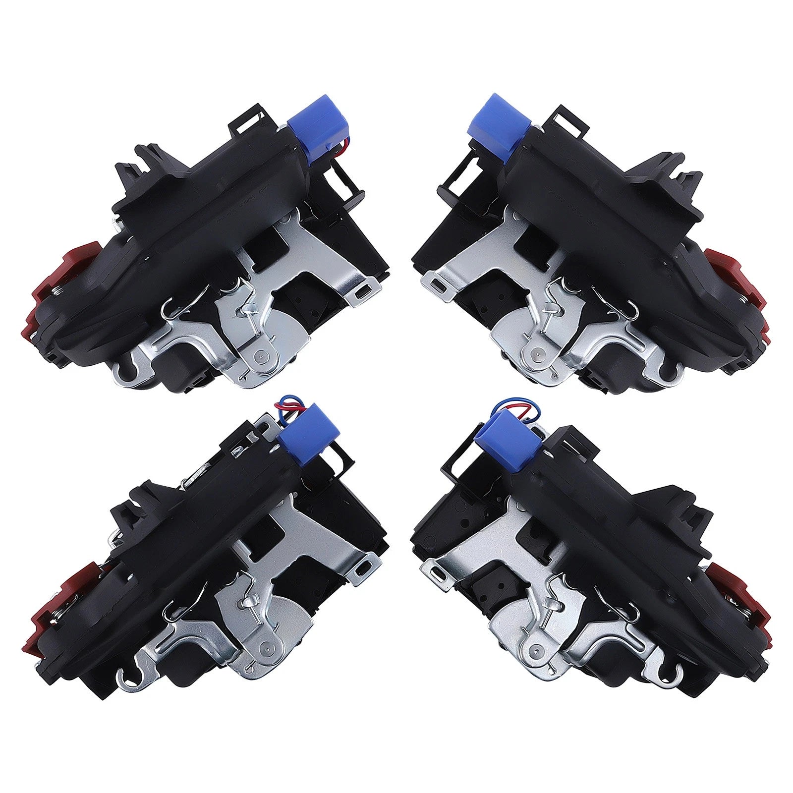 Set of 4 Door Lock Latch Actuators for VW Golf V (2004–2009) 3D1837015AQ