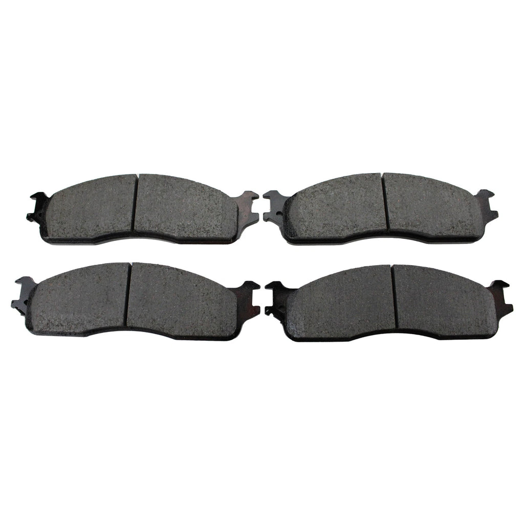 Set of 4 Akebono ProAct Front Ceramic Disc Brake Pads for Dodge Ram 1500 2500 3500