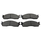 Set of 4 Akebono ProAct Front Ceramic Disc Brake Pads for Dodge Ram 1500 2500 3500