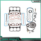 Full Gasket Set Timing Chain Kit for GMC Savana 1500 (2003) 4.3L