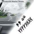 Windshield Washer Nozzle Set of 1 for Suzuki (Black)