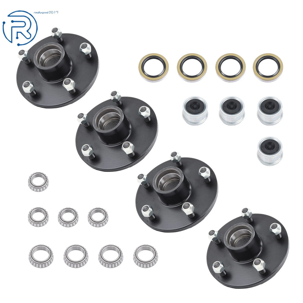 5 Lug Trailer Idler Hub Kit for 3500lb Axle (5 on 5.5)