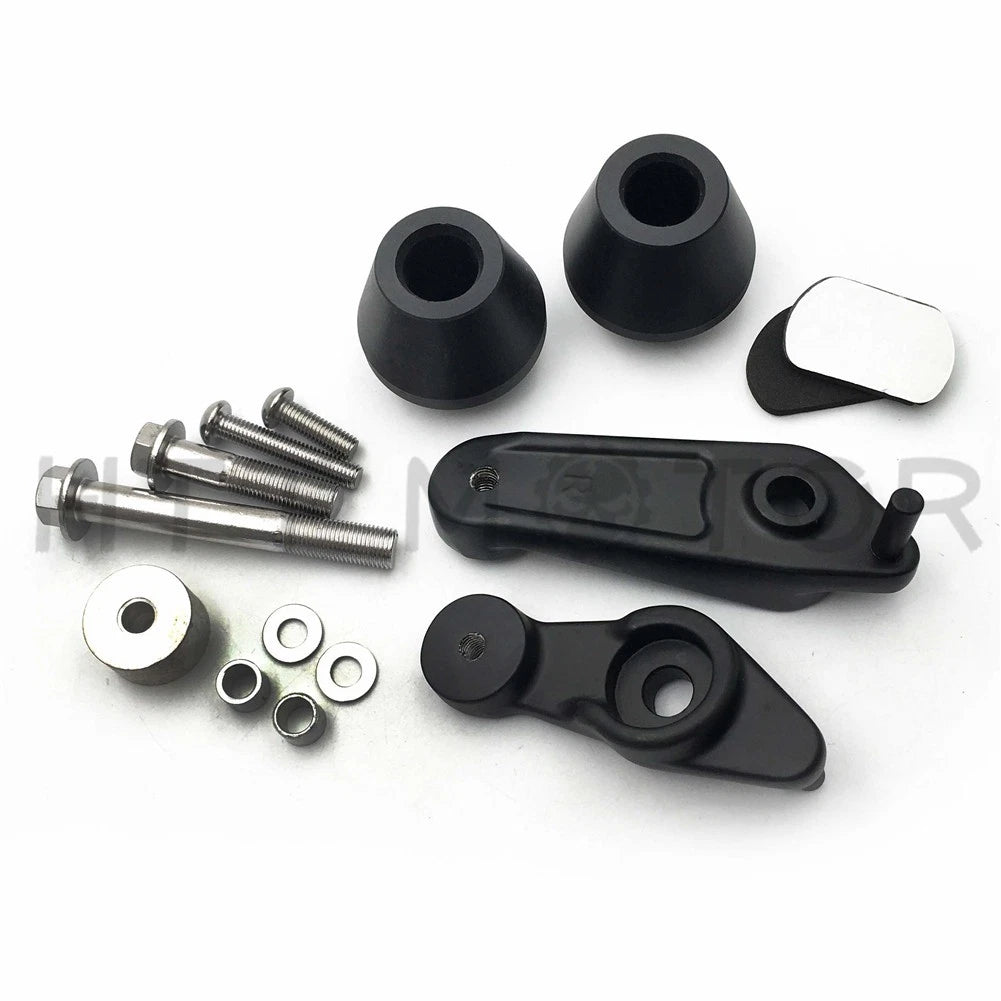 Black Frame Sliders Crash Protectors for Yamaha YZF R1 (2009–2014)