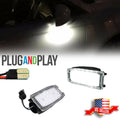 LED Side Mirror Puddle Lights for Land Rover L322 LR2 LR4 Discovery (2002–2016)