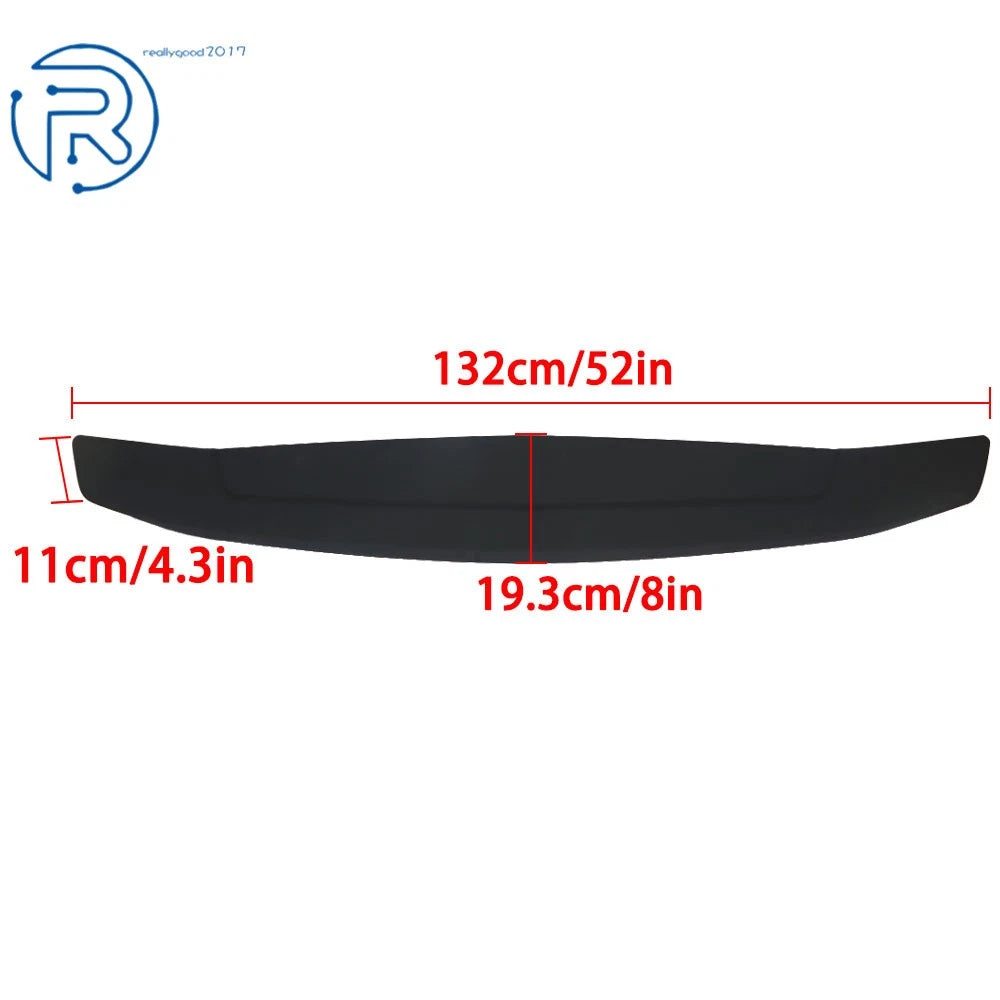 52-Inch Rear Trunk Spoiler Wing for Universal Vehicles (LED Brake Light)