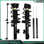 Set of 4 Front Struts w/ Springs & Rear Shocks for Mazda 5 & 3