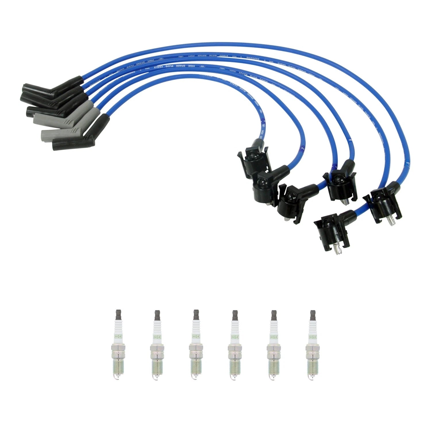 NGK Wire Set & 6 G-Power Platinum Spark Plugs for B3000 Ranger (1994–2009)