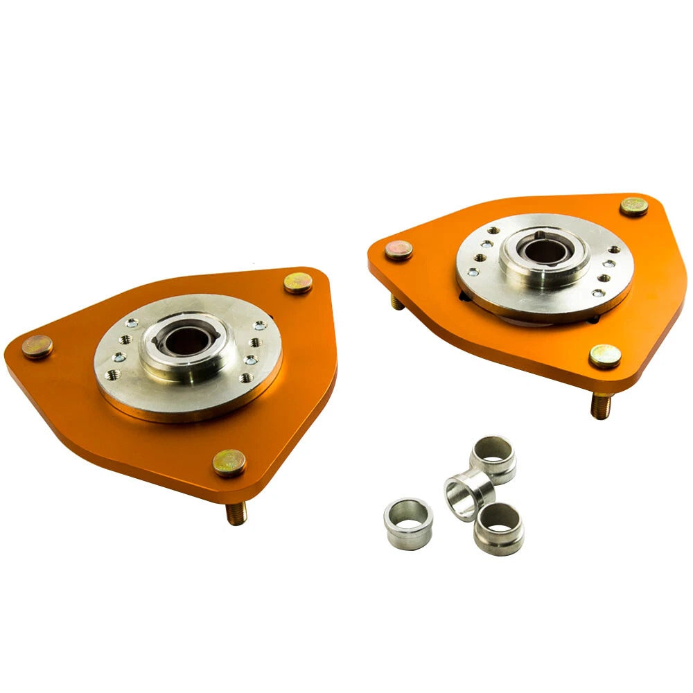 2 Pcs Front Mount Adjustable Camber Plate for Subaru Impreza WRX (2002–2007)