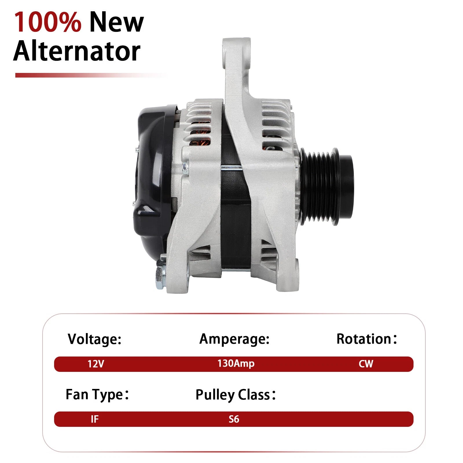 Alternator for Toyota Highlander Venza 2.7L (2010–2015)