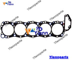 Engine Overhaul Gasket Kit & Piston Ring Set for Hino J07C J07CT